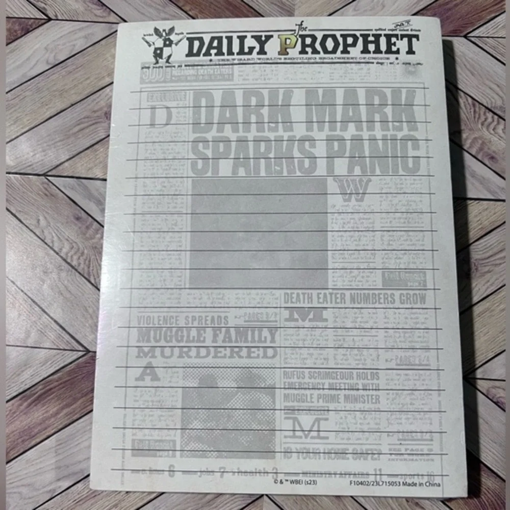 Harry Potter Daily Prophet Notepad